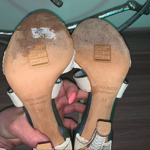 Nina Ricci Python heels sandals - Picture 13 of 16